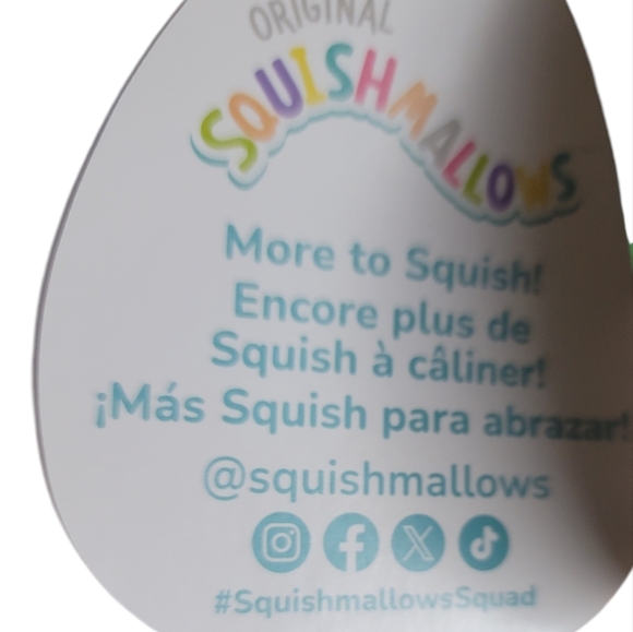 Original Squishmallows "Puff" Christmas Tree Hanging Ornament Santa Hat 11/30/21 - Picture 5 of 11